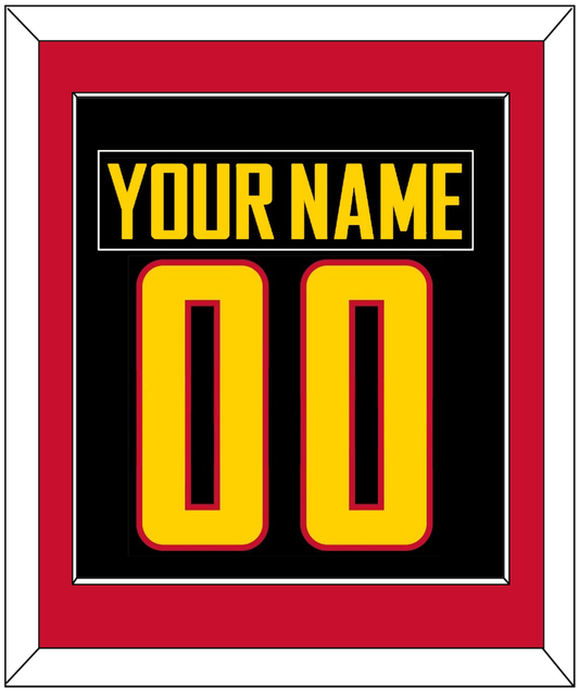 Vancouver Nameplate & Number (Back) Combined - Alternate Black - Essential Tier 3