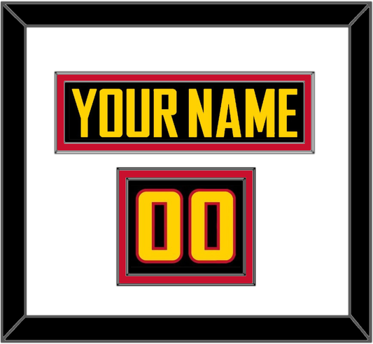 Vancouver Nameplate & Number (Shoulder) - Alternate Black - Signature Tier 1