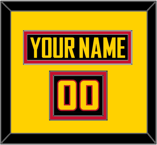 Vancouver Nameplate & Number (Shoulder) - Alternate Black - Signature Tier 3