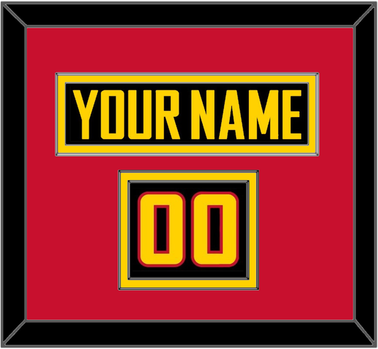 Vancouver Nameplate & Number (Shoulder) - Alternate Black - Signature Tier 4