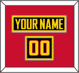 Vancouver Nameplate & Number (Shoulder) - Alternate Black - Double Mat 4
