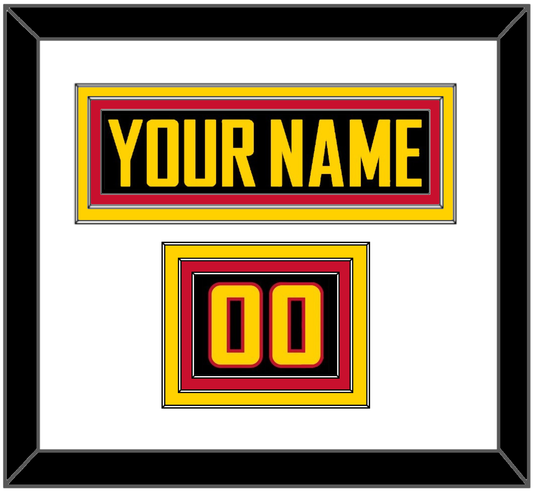 Vancouver Nameplate & Number (Shoulder) - Alternate Black - Premier Tier 1