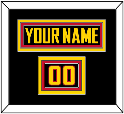 Vancouver Nameplate & Number (Shoulder) - Alternate Black - Premier Tier 2