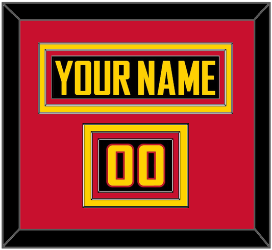 Vancouver Nameplate & Number (Shoulder) - Alternate Black - Premier Tier 4