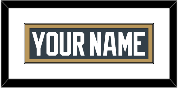 Vegas Nameplate - Home Steel Gray - Single Mat 1