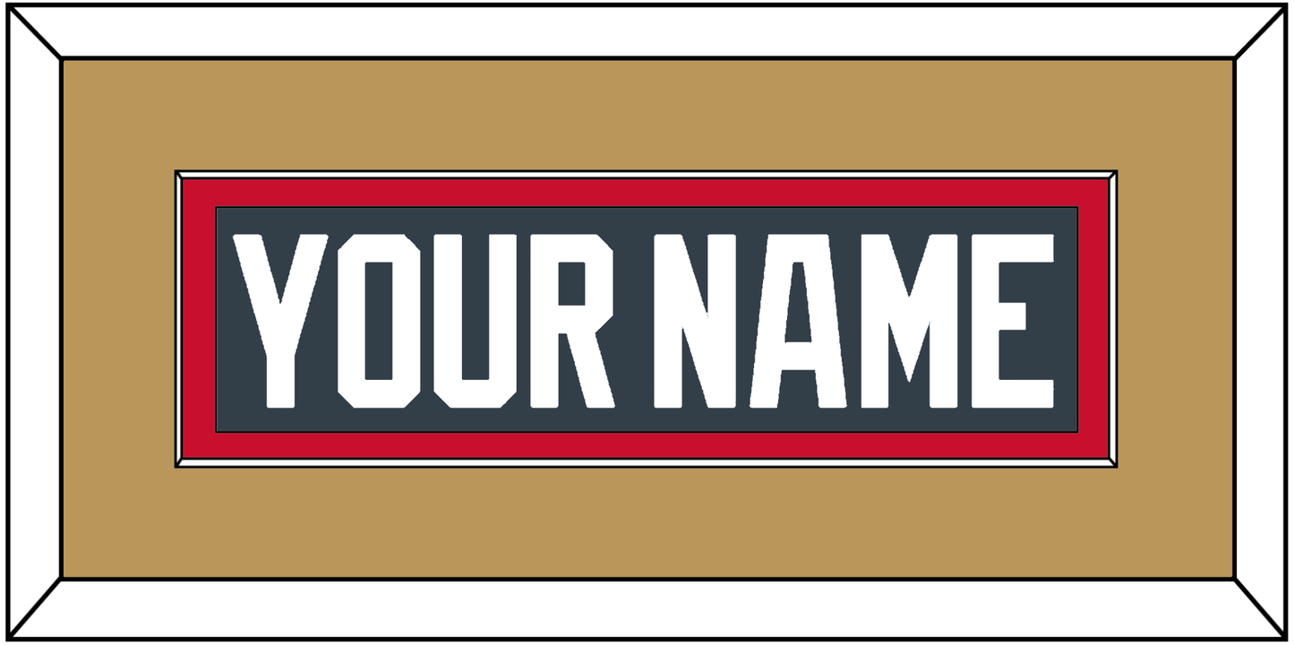 Vegas Nameplate - Home Steel Gray - Essential Tier 2