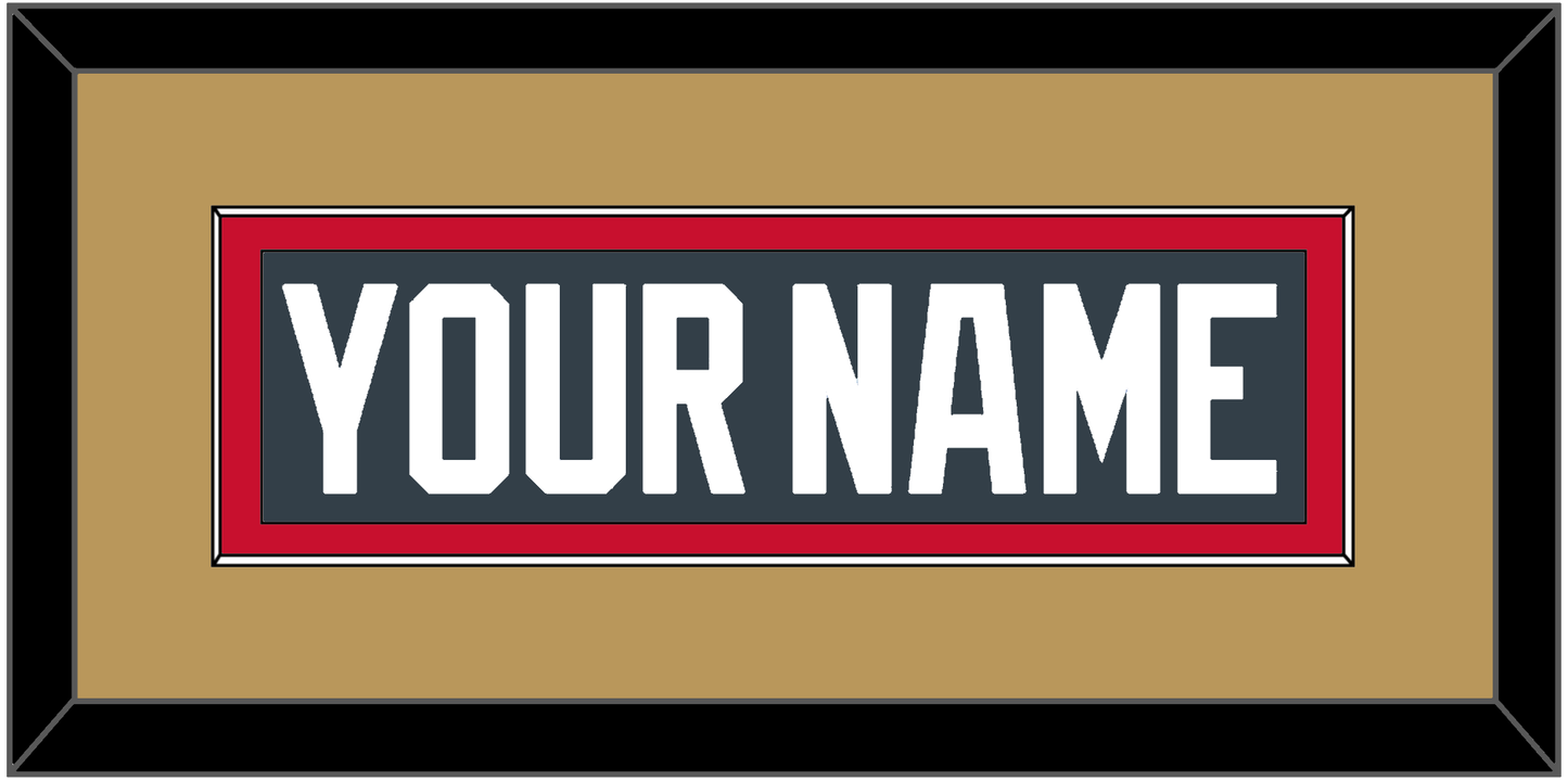 Vegas Nameplate - Home Steel Gray - Essential Tier 2
