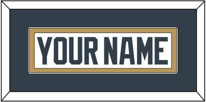 Vegas Nameplate - Road White - Essential Tier 1