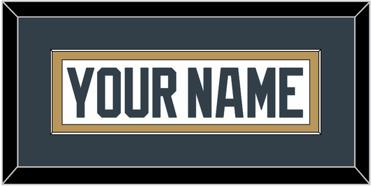 Vegas Nameplate - Road White - Essential Tier 1