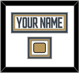 Vegas Nameplate & Jersey Logo Patch - Road White - Triple Mat 1
