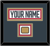Vegas Nameplate & Jersey Logo Patch - Road White - Triple Mat 2