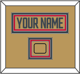 Vegas Nameplate & Jersey Logo Patch - Alternate Gold - Triple Mat 2