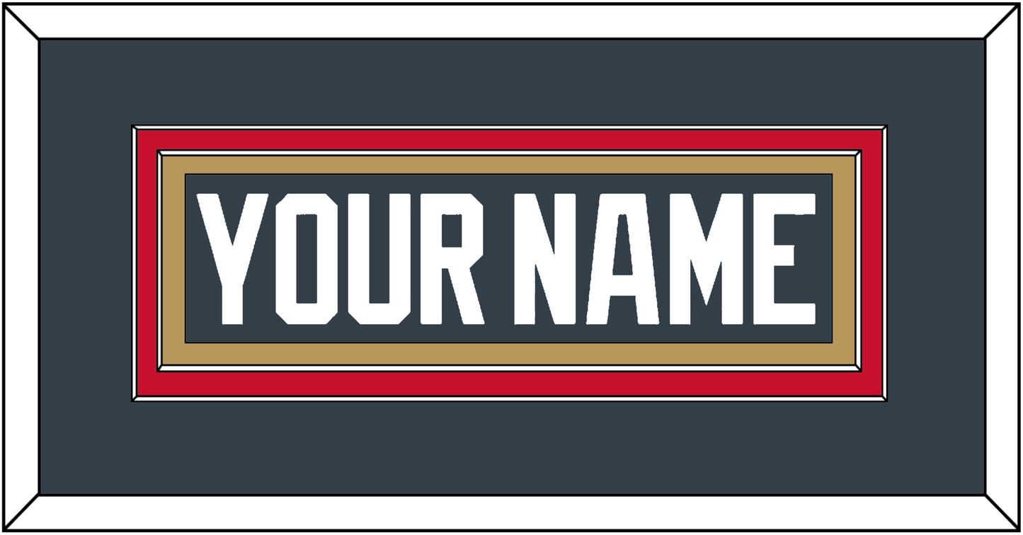 Vegas Nameplate - Home Steel Gray - Signature Tier 2