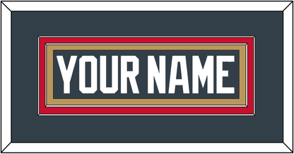 Vegas Nameplate - Home Steel Gray - Signature Tier 2