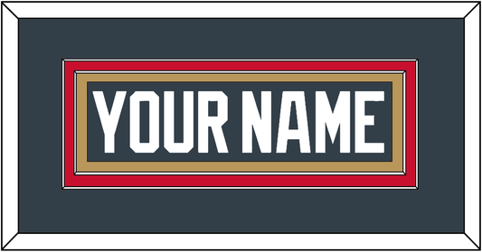 Vegas Nameplate - Home Steel Gray - Signature Tier 2