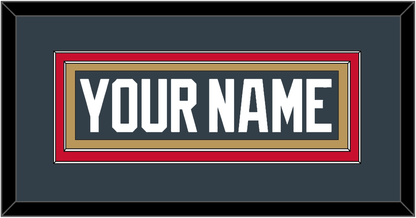 Vegas Nameplate - Home Steel Gray - Signature Tier 2