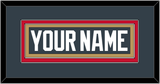 Vegas Nameplate - Home Steel Gray - Double Mat 2