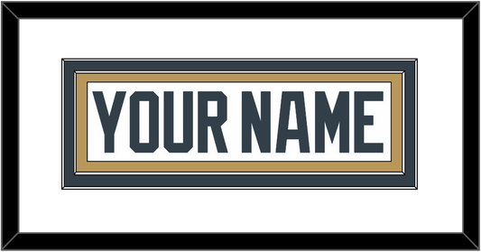 Vegas Nameplate - Road White - Signature Tier 1