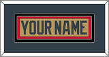 Vegas Nameplate - Alternate Gold - Double Mat 3