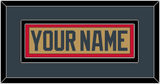 Vegas Nameplate - Alternate Gold - Double Mat 3