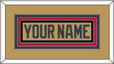 Vegas Nameplate - Alternate Gold - Triple Mat 2