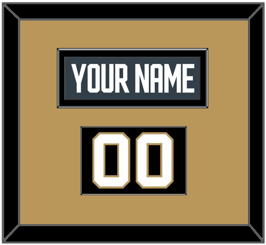 Vegas Nameplate & Number (Shoulder) - Home Steel Gray - Essential Tier 2