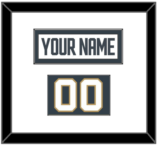 Vegas Nameplate & Number (Shoulder) - Road White - Essential Tier 1