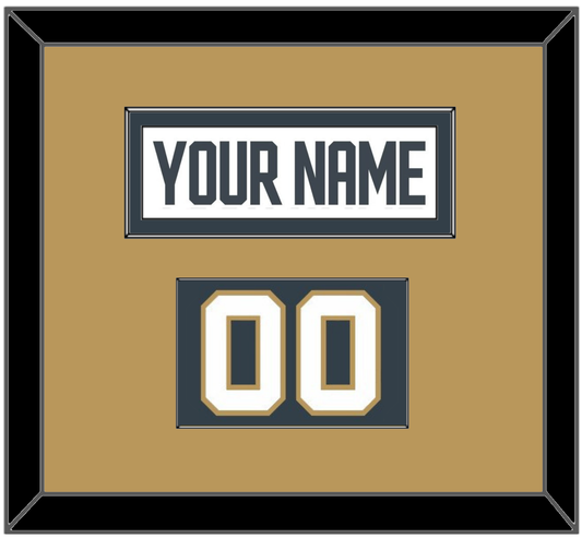 Vegas Nameplate & Number (Shoulder) - Road White - Essential Tier 2
