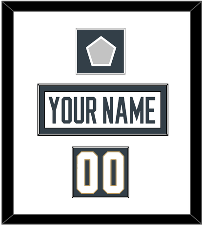 Vegas Nameplate, Number (Shoulder) & 2023 Stanley Cup Finals Patch - Road White - Essential Tier 1