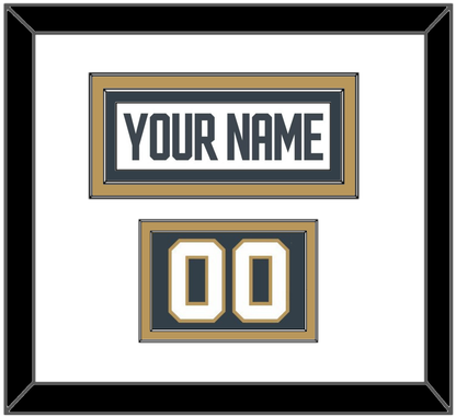 Vegas Nameplate & Number (Shoulder) - Road White - Signature Tier 1