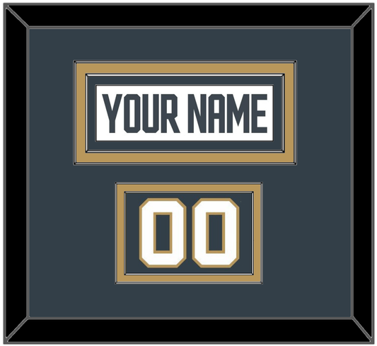 Vegas Nameplate & Number (Shoulder) - Road White - Signature Tier 2