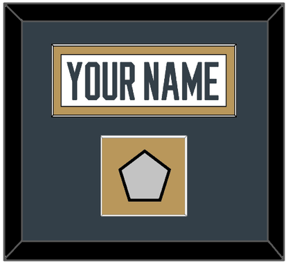 Vegas Nameplate & 2023 Stanley Cup Finals Patch - Road White - Essential Tier 2