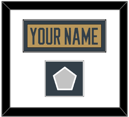 Vegas Nameplate & 2023 Stanley Cup Champions Patch - Alternate Gold - Essential Tier 1