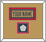 Vegas Nameplate & 2023 Stanley Cup Champions Patch - Alternate Gold - Double Mat 3