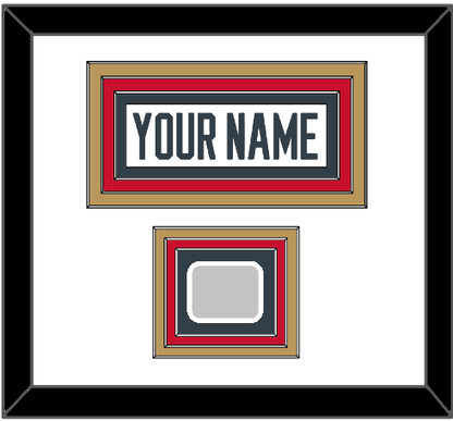 Vegas Nameplate & 2023 Stanley Cup Champions Patch - Road White - Premier Tier 2