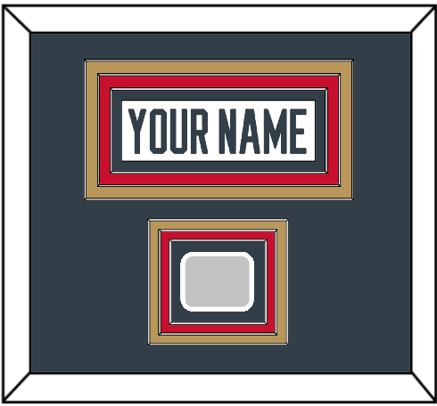 Vegas Nameplate & 2023 Stanley Cup Finals Patch - Road White - Premier Tier 3