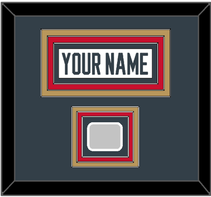 Vegas Nameplate & 2023 Stanley Cup Finals Patch - Road White - Premier Tier 3