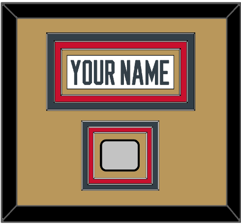 Vegas Nameplate & 2023 Stanley Cup Finals Patch - Road White - Premier Tier 4