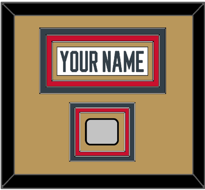Vegas Nameplate & 2023 Stanley Cup Finals Patch - Road White - Premier Tier 4