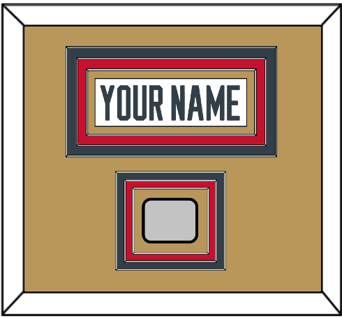 Vegas Nameplate & 2023 Stanley Cup Finals Patch - Road White - Premier Tier 4