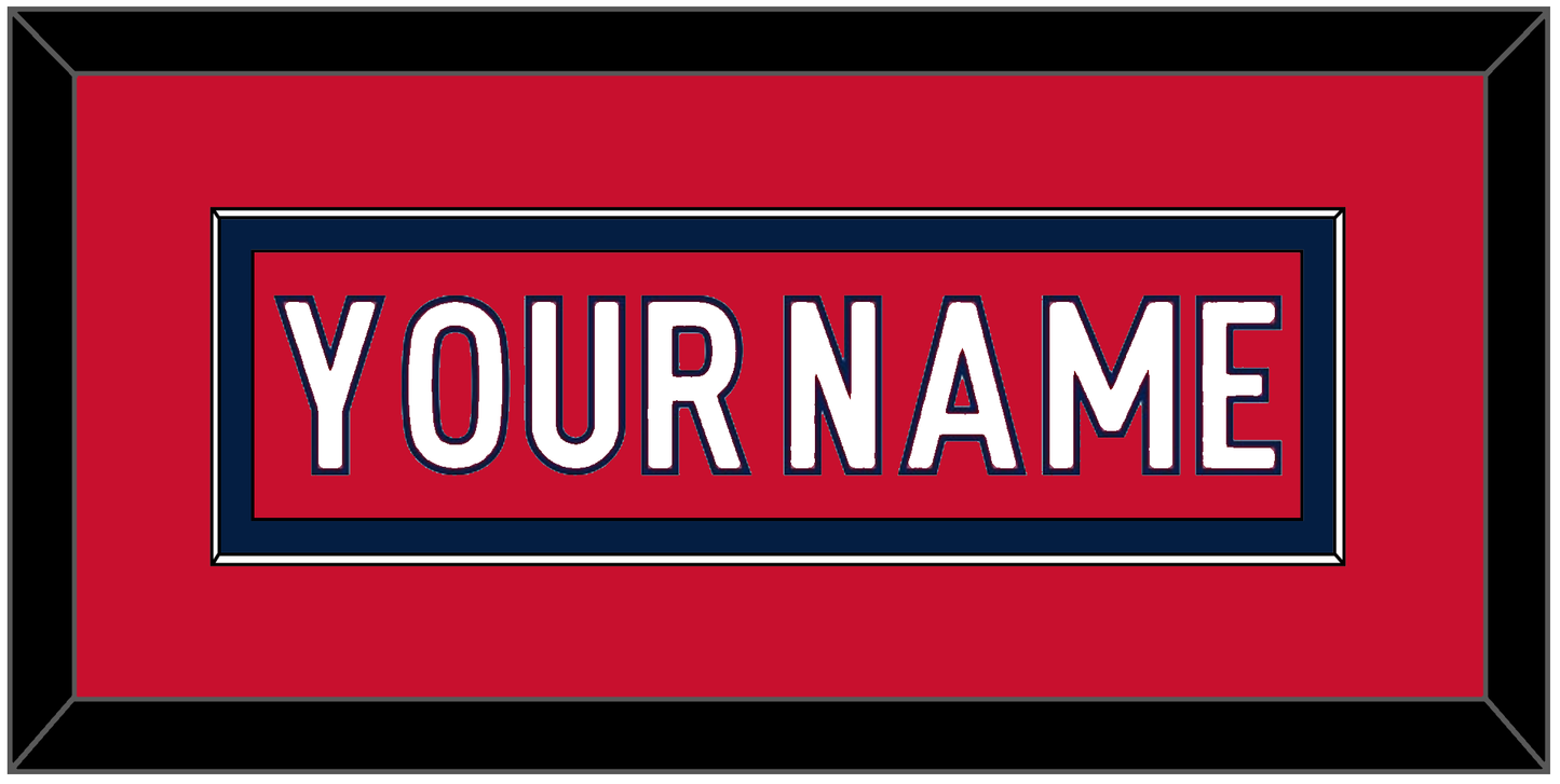 Washington Nameplate - Home Red - Essential Tier 1