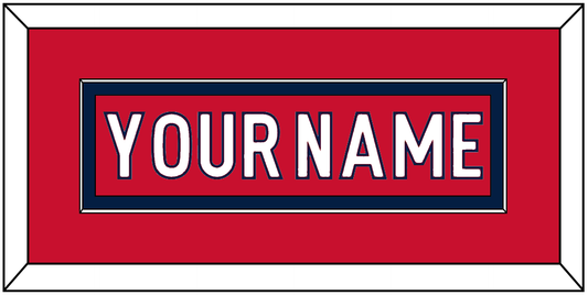 Washington Nameplate - Home Red - Essential Tier 1