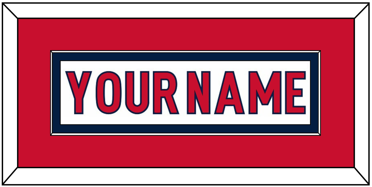 Washington Nameplate - Road White - Essential Tier 1