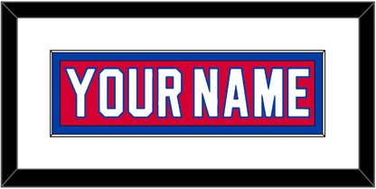 Washington Nameplate - Road Red (1987-1995) - Essential Tier 1