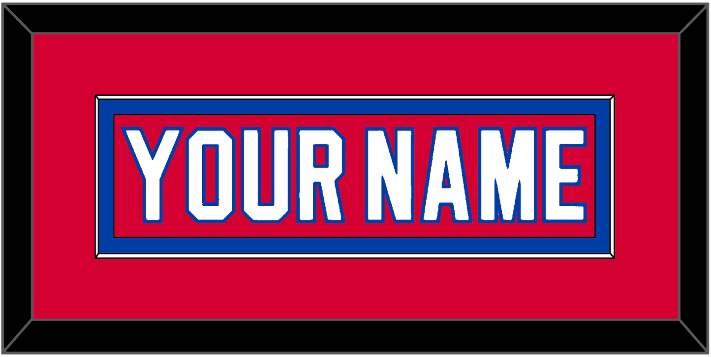Washington Nameplate - Alternate Red (2018-2020) - Essential Tier 2
