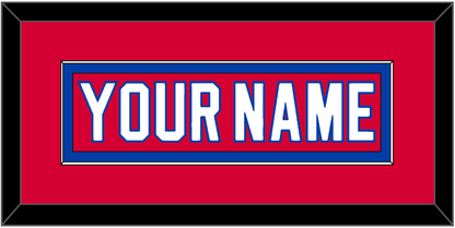 Washington Nameplate - Alternate Red (2018-2020) - Essential Tier 2