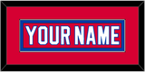 Washington Nameplate - Alternate Red (2018-2020) - Single Mat 2