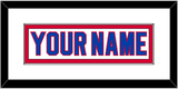 Washington Nameplate - Alternate White (2011-2015) - Single Mat 1