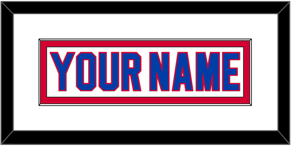 Washington Nameplate - 2011 Winter Classic White Jersey - Single Mat 1