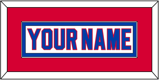 Washington Nameplate - 2011 Winter Classic White Jersey - Essential Tier 2